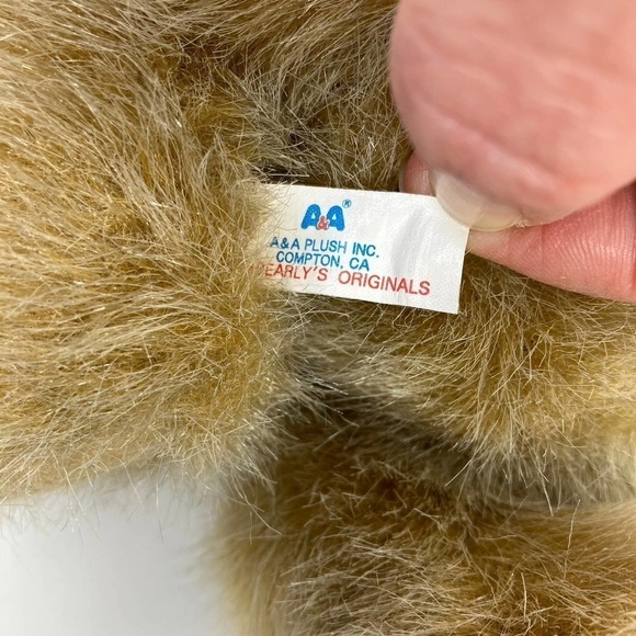 KIMBEARLYS Originals Chelsea Bear Jointed 12" Plush Resin Face Collectible 19023 - Picture 13 of 16